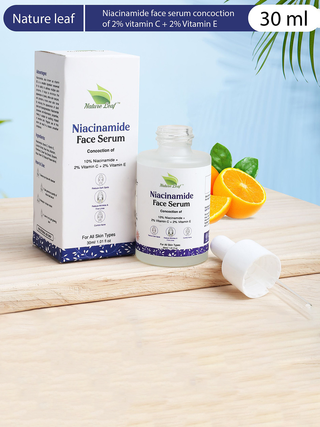 NIACINAMIDE FACE SERUM (Dropper Bottle) - Image 4
