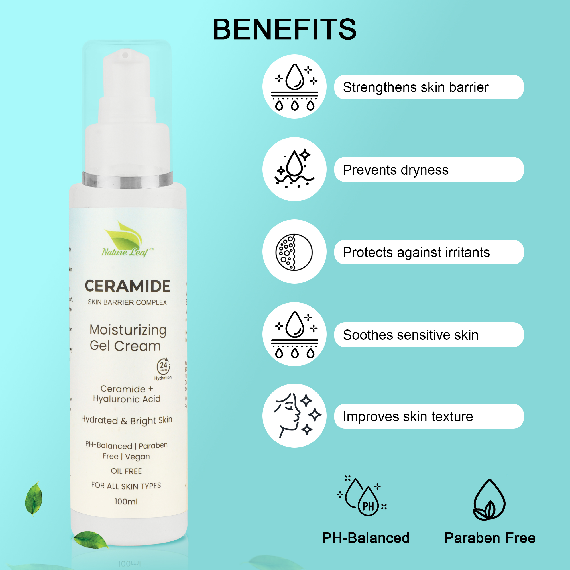 Ceramide + Hyaluronic Acid Moisturizer - Image 2