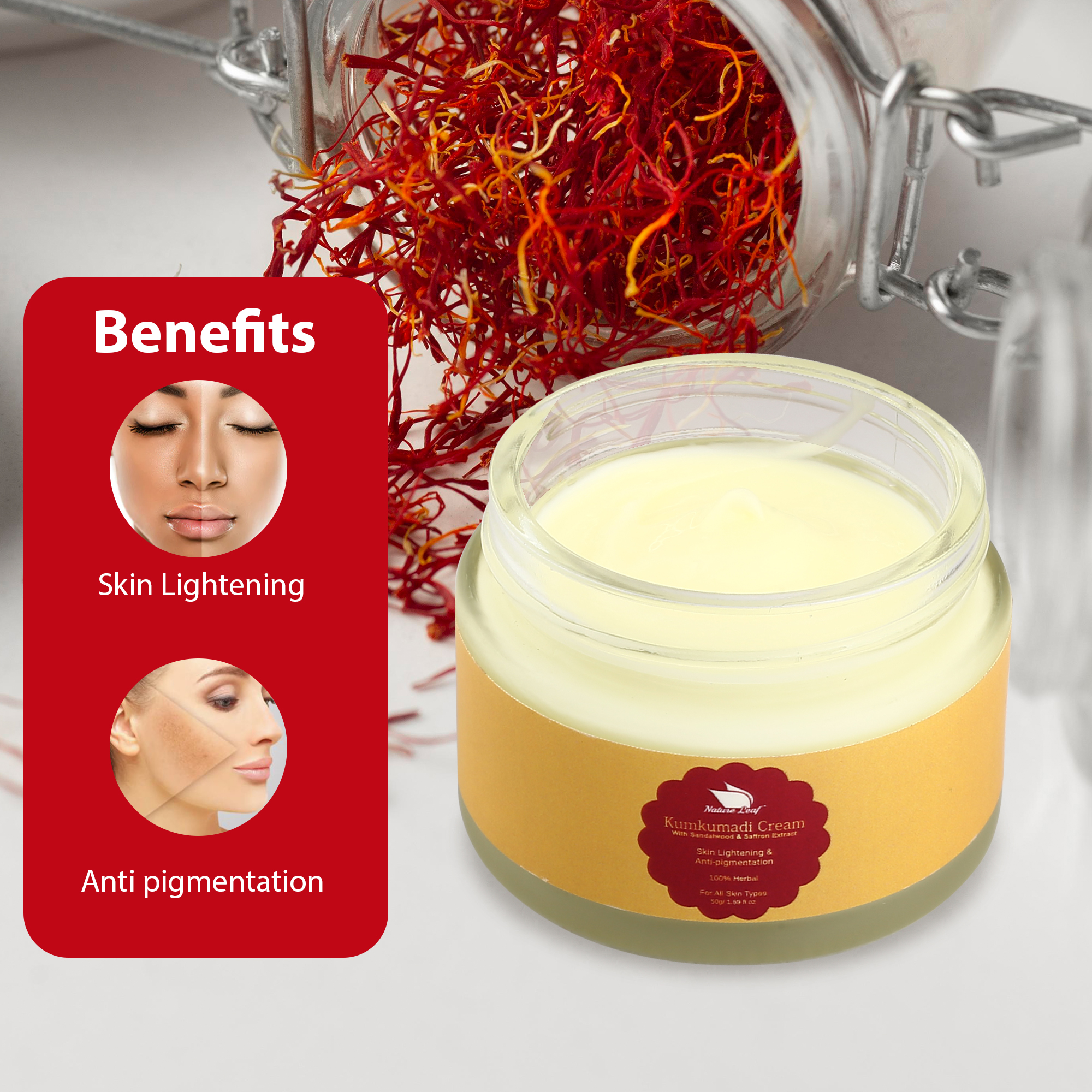 Nature Leaf Kumkumadi Face Cream