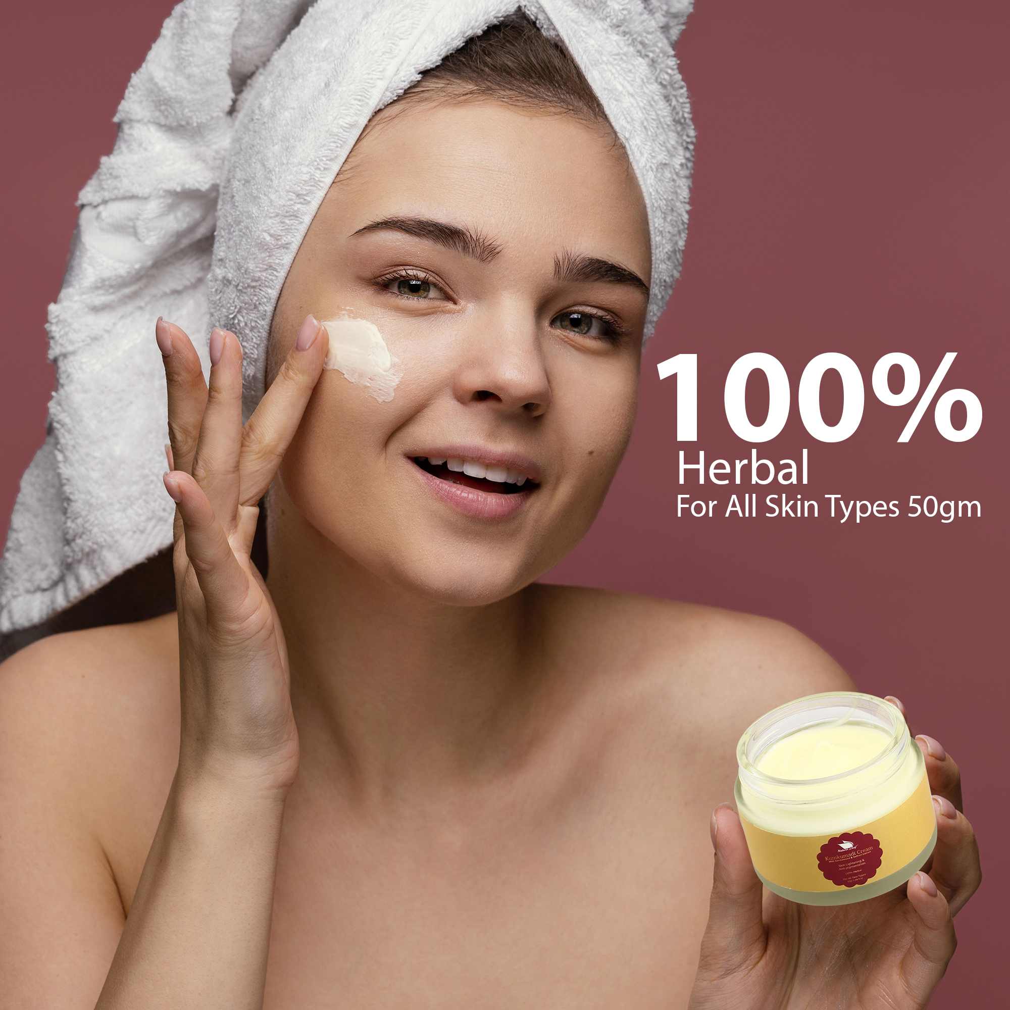 Nature Leaf Kumkumadi Face Cream - Image 3