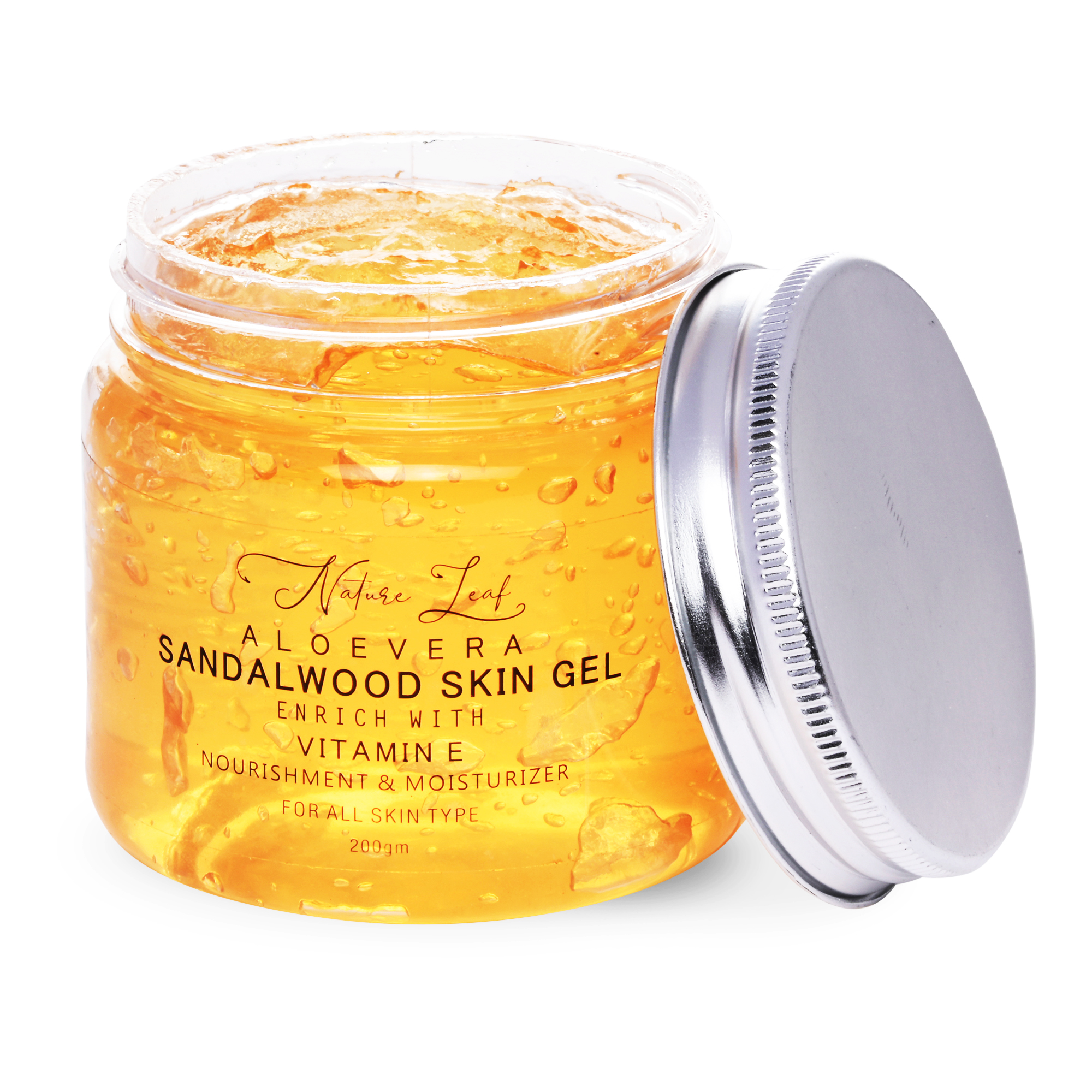 Nature Leaf Sandalwood Gel for Hydration - Image 3