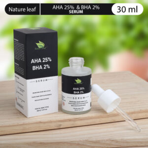 AHA BHA FACE SERUM (FROSTED BOTTLE WITH DROPPER)