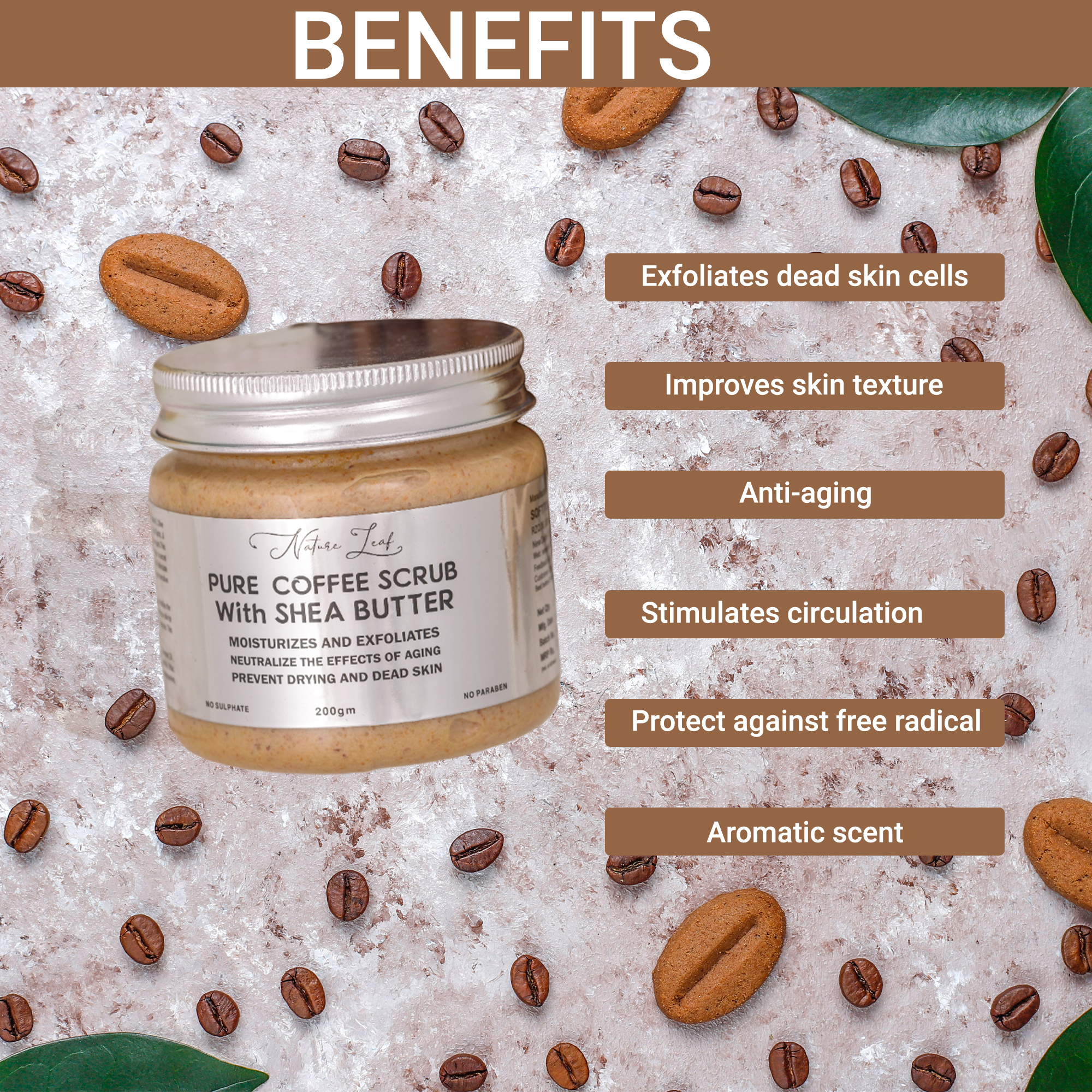 Coffee Scrub with Shea Butter - Image 2