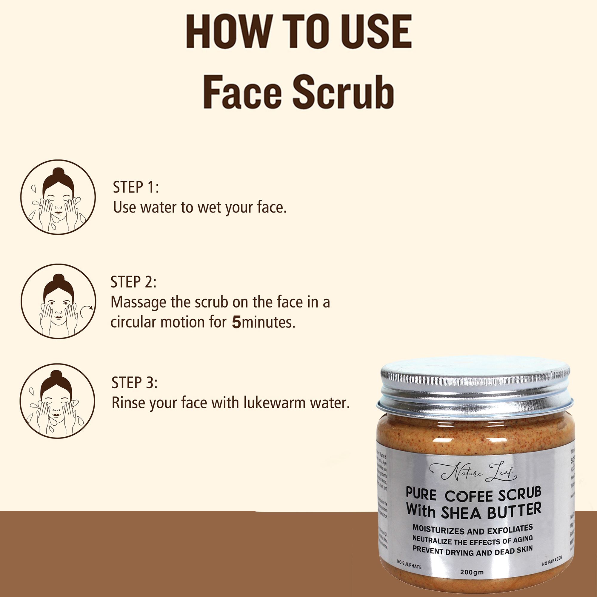 Coffee Scrub with Shea Butter - Image 3