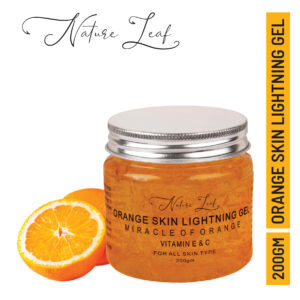 Nature Leaf Orange Skin Lightening Face Gel