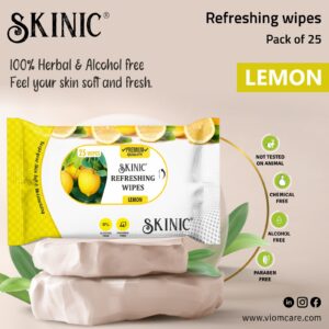 Skin Refreshing Wipes - Lemon