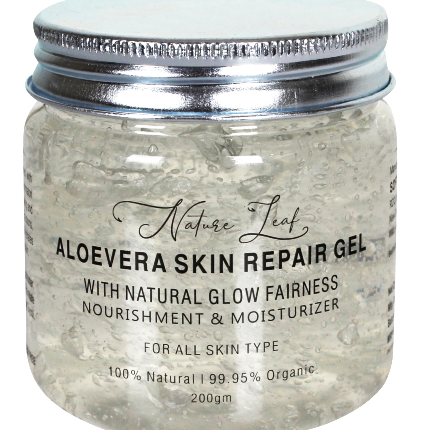 Nature Leaf Pure Aloe Vera Skin Repair Gel for Hydration - Image 7