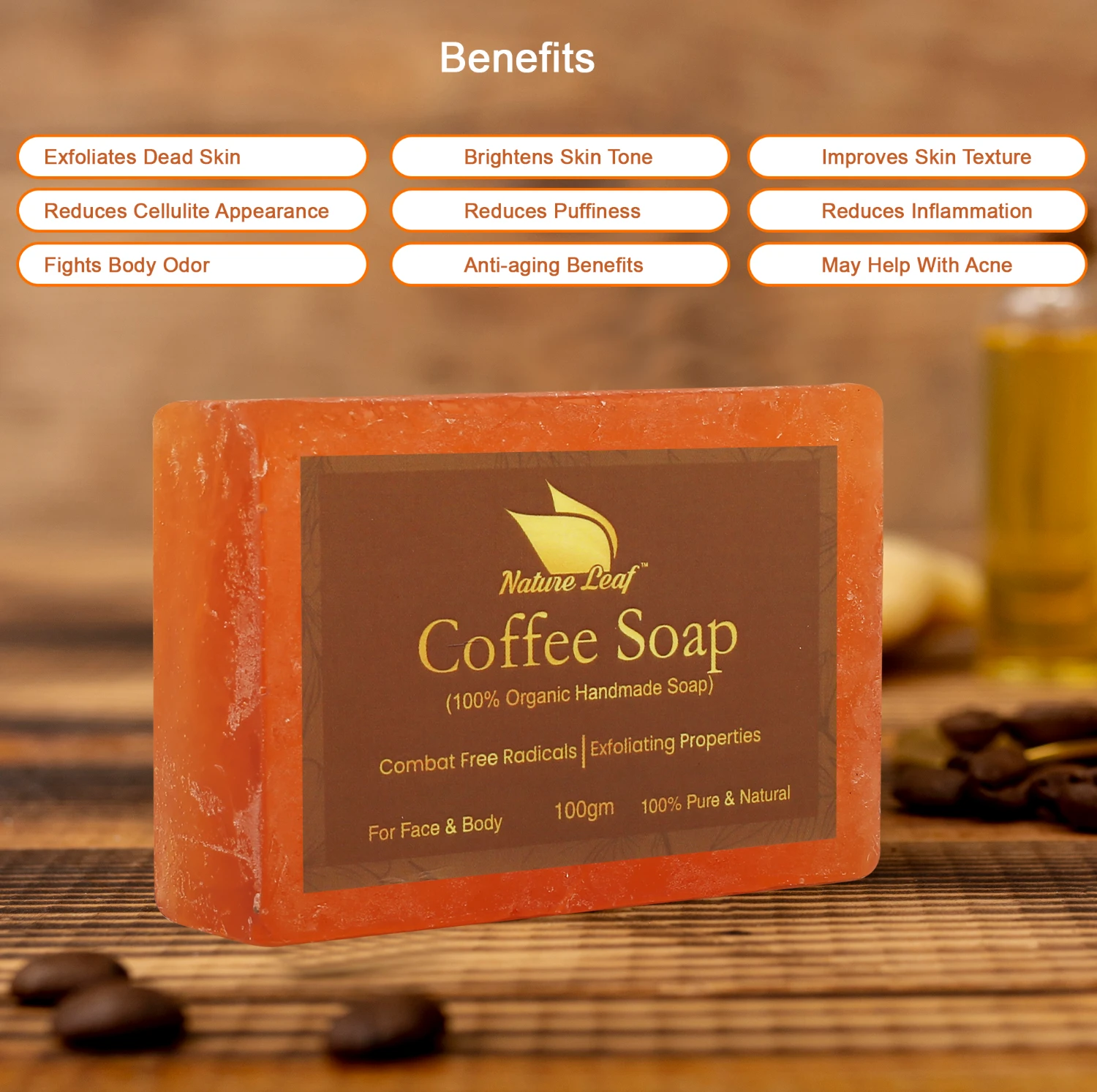 Coffee Soap (With Outer Box) - Image 3