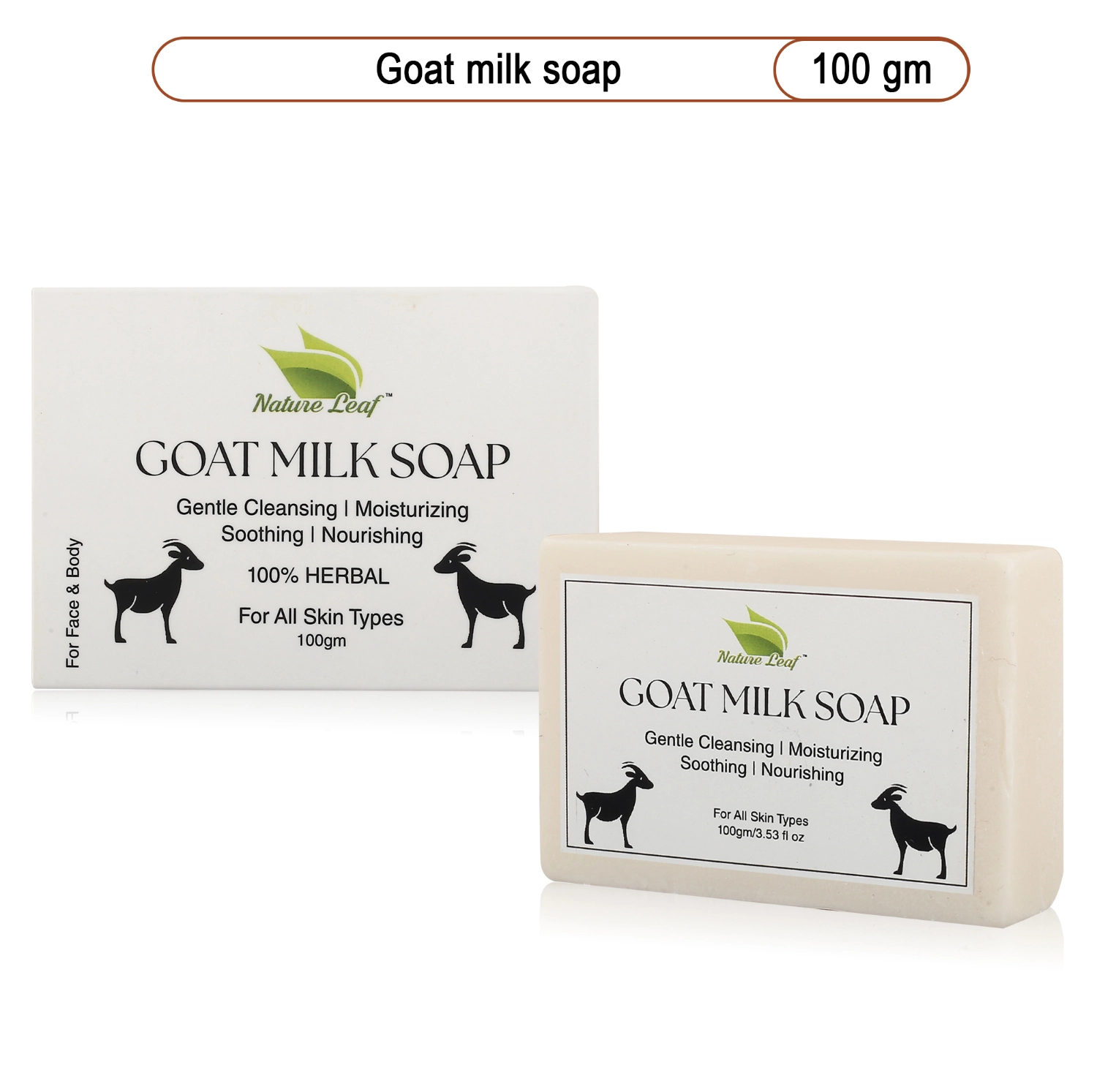 Goat Milk Soap (With Outer Box) - Image 2