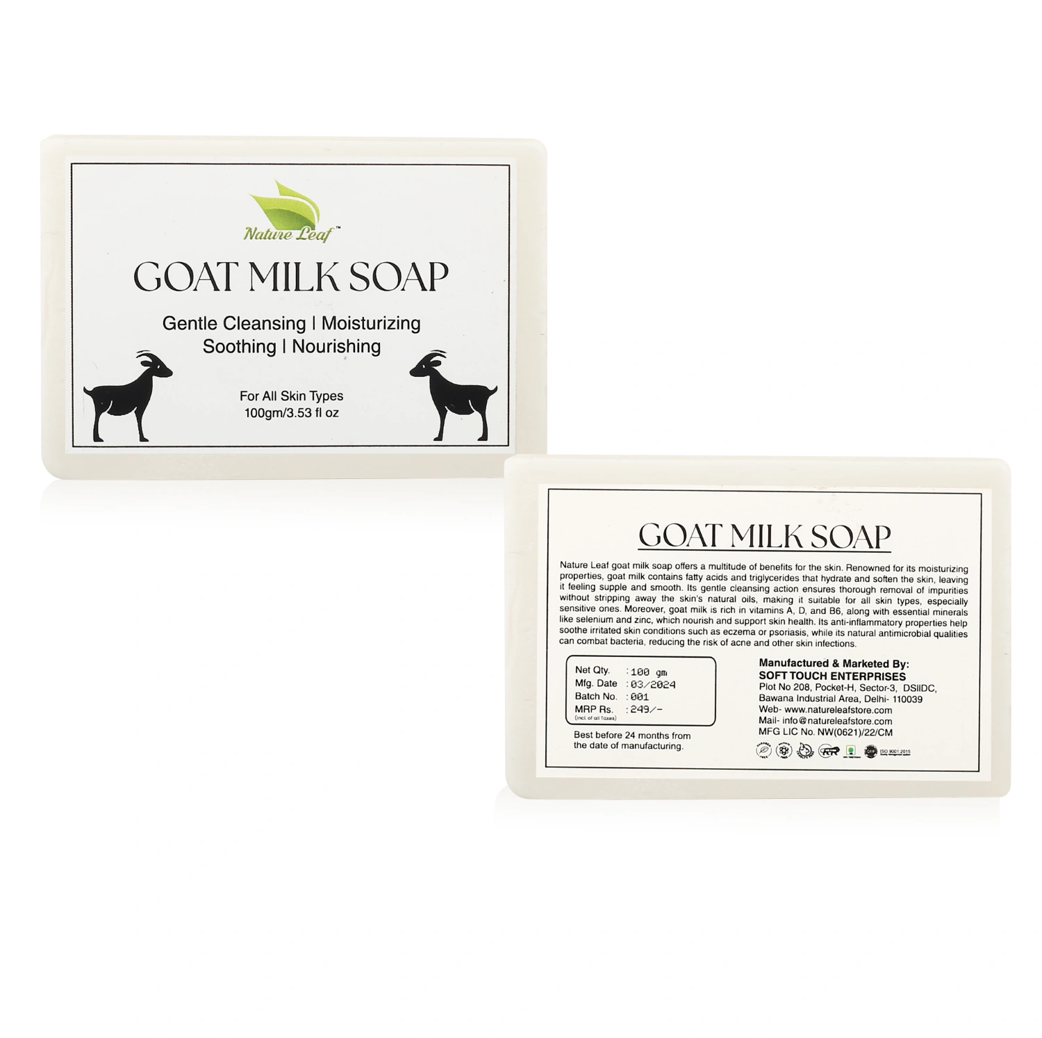 Goat Milk Soap (With Outer Box) - Image 5