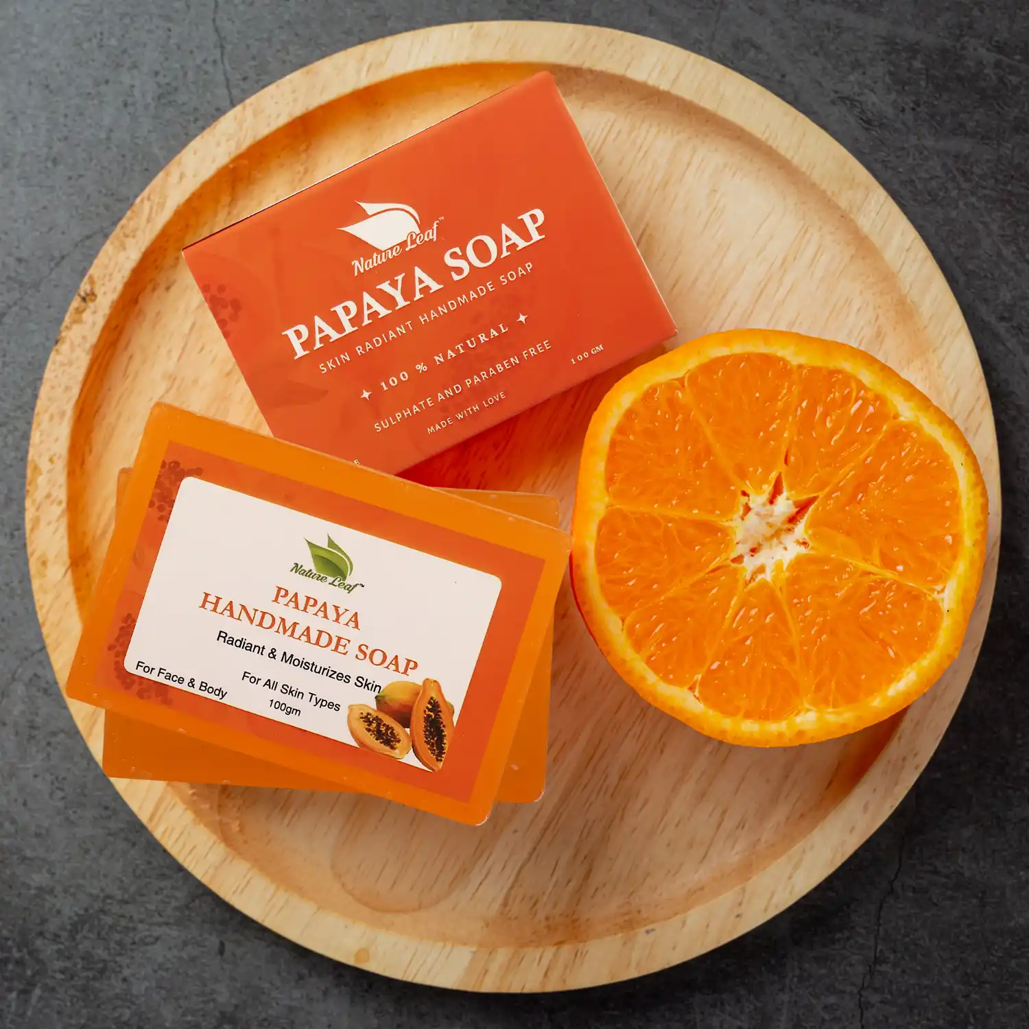 Papaya Soap (WITH OUTER BOX) - Image 4