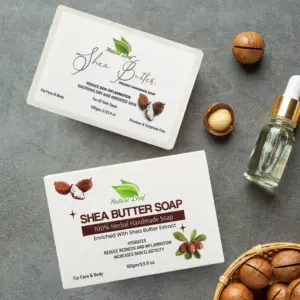 Nature Leaf Organic Shea Butter Handmade Soap