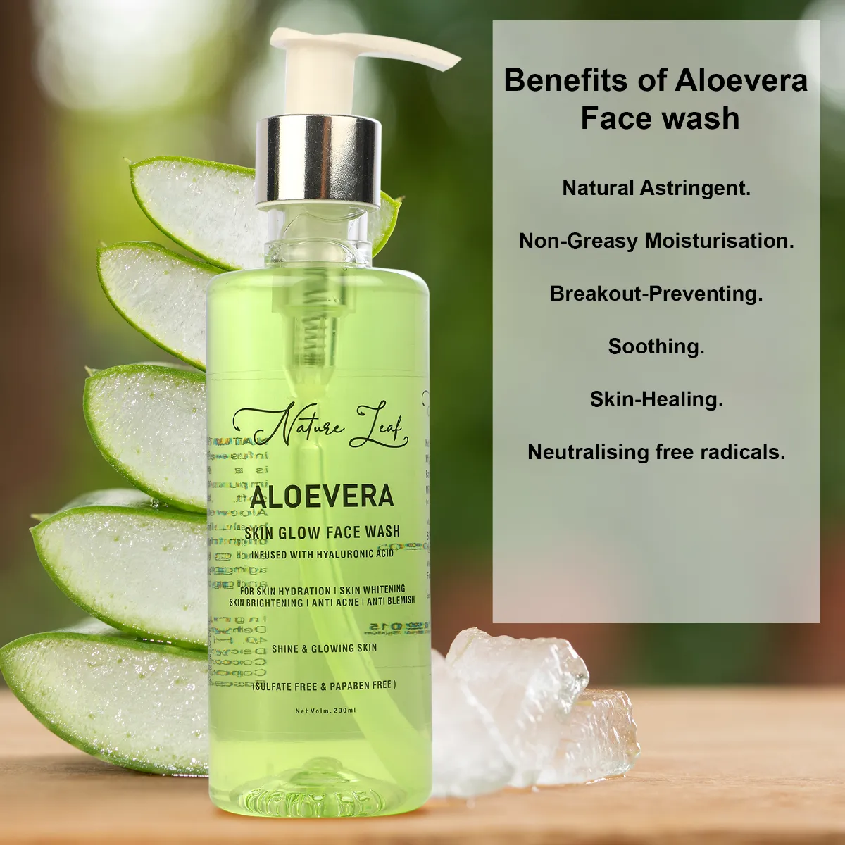 Aloe Vera Face Wash - Image 3