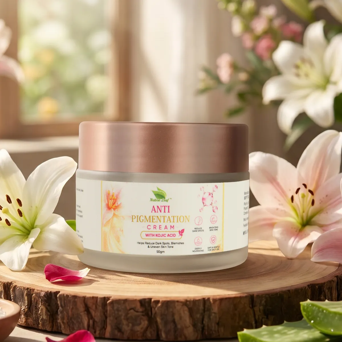 Anti Pigmentation Cream with Kojic Acid